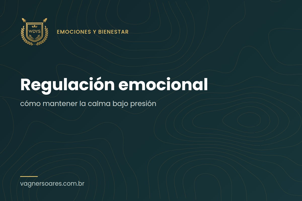 Una mujer con los ojos cerrados respira con la mano en el pecho, con un celular sobre la mesa