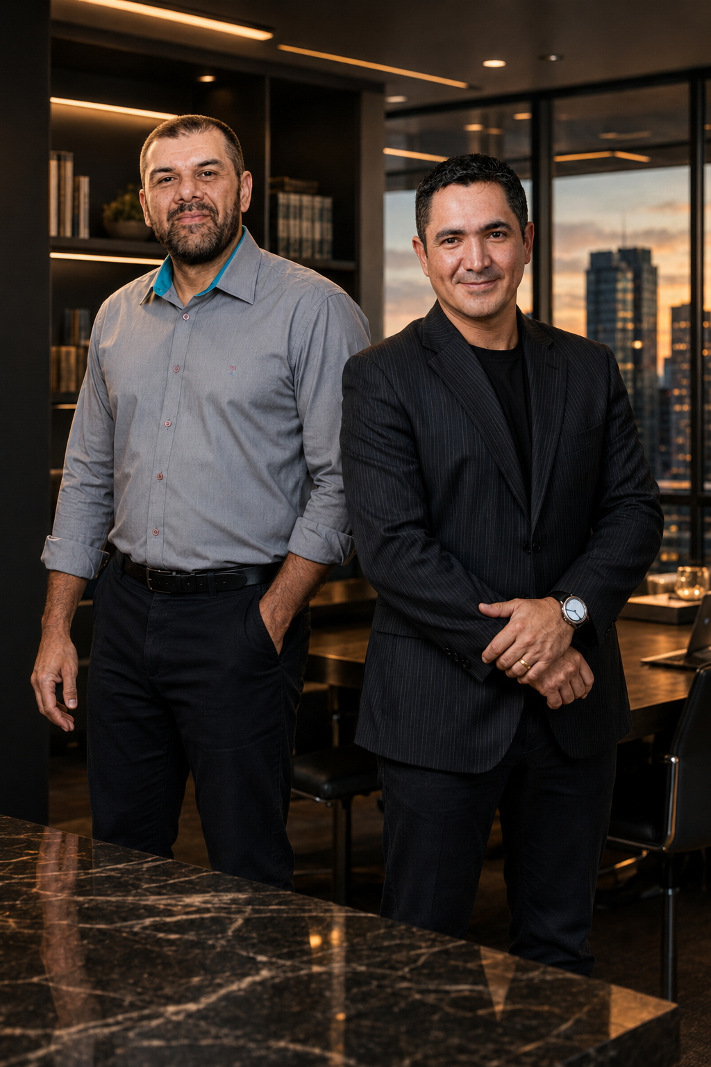 Rodrigo Nicola e Vagner Soares — consultoria Método PILAR